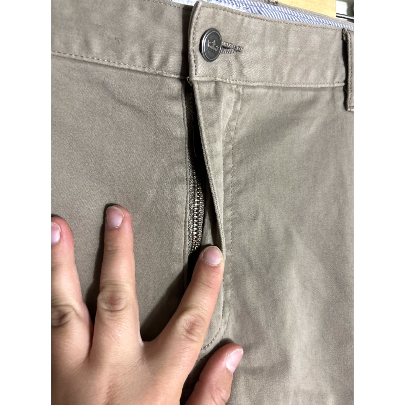 Peter Millar Peter Millar Ultimate Sateen 5-Pocket Pants Mens 42x31 Beige Khaki 5 Pocket Chino Casual Formal Business Travel Wedding Size US 42 / EU 58 - 6 Thumbnail