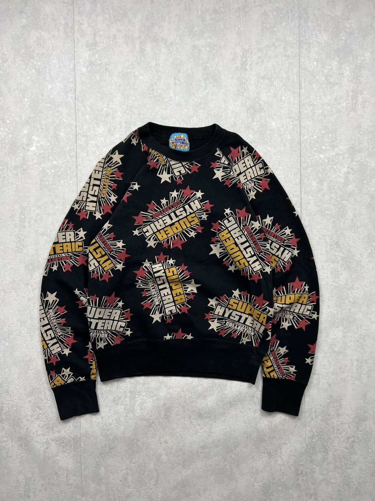 【状態良好❗️】90's HYSTERIC GLAMOUR 総柄 ニット Y2K Y2K HYSTERIC GLAMOUR SWEATER – JERKS™