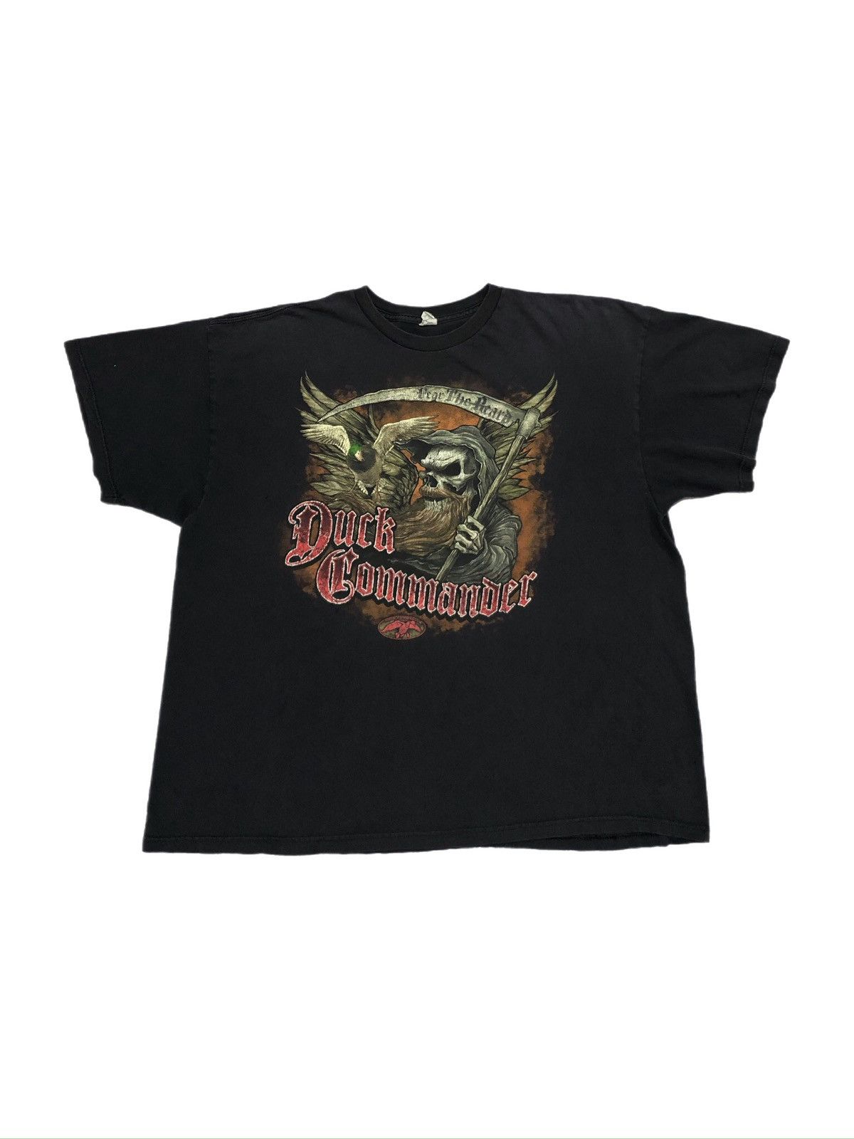 Delta × Vintage Y2K Duck Commander Grim Reaper Tee Size US XL / EU 56 / 4 - 1 Thumbnail