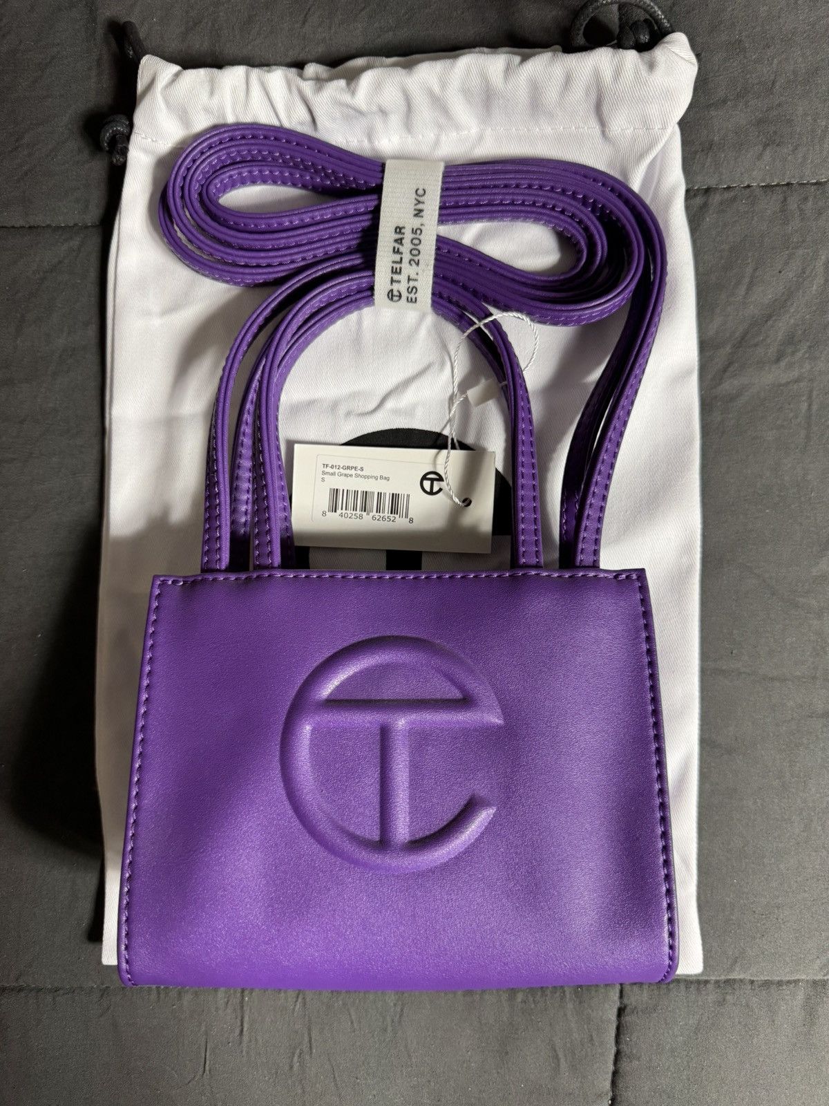 Telfar Telfar Small Grape Shopping Bag Size ONE SIZE - 2 Thumbnail