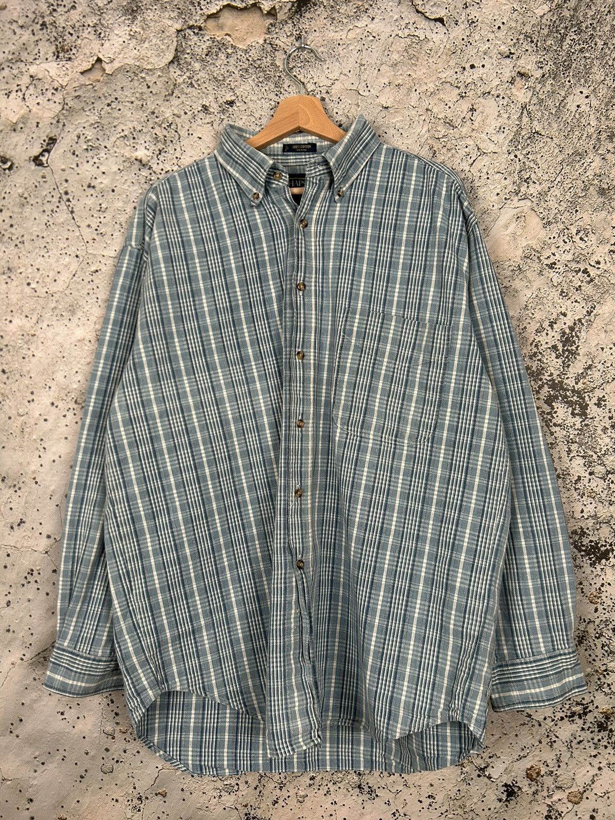 Chaps Ralph Lauren Vintage Chaps Ralph Lauren Blue Overshirt Rare Hype 90s Size US L / EU 52-54 / 3 - 1 Thumbnail