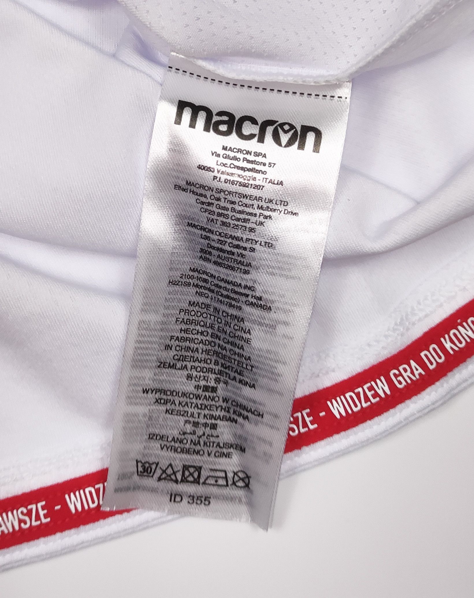 Macron BNWT Widzew Łódź 2023 2024 Macron "Special" Shirt Size US XXL / EU 58 / 5 - 5 Thumbnail