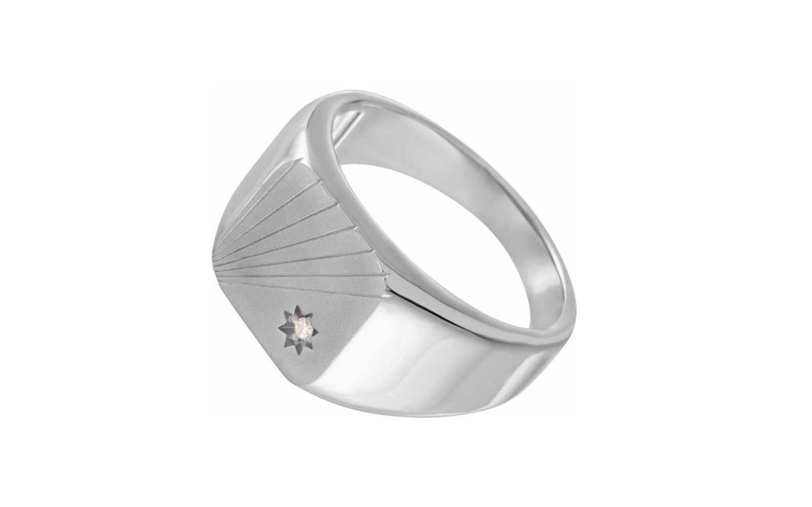 Vintage Auriga signet ring Size ONE SIZE - 1 Thumbnail