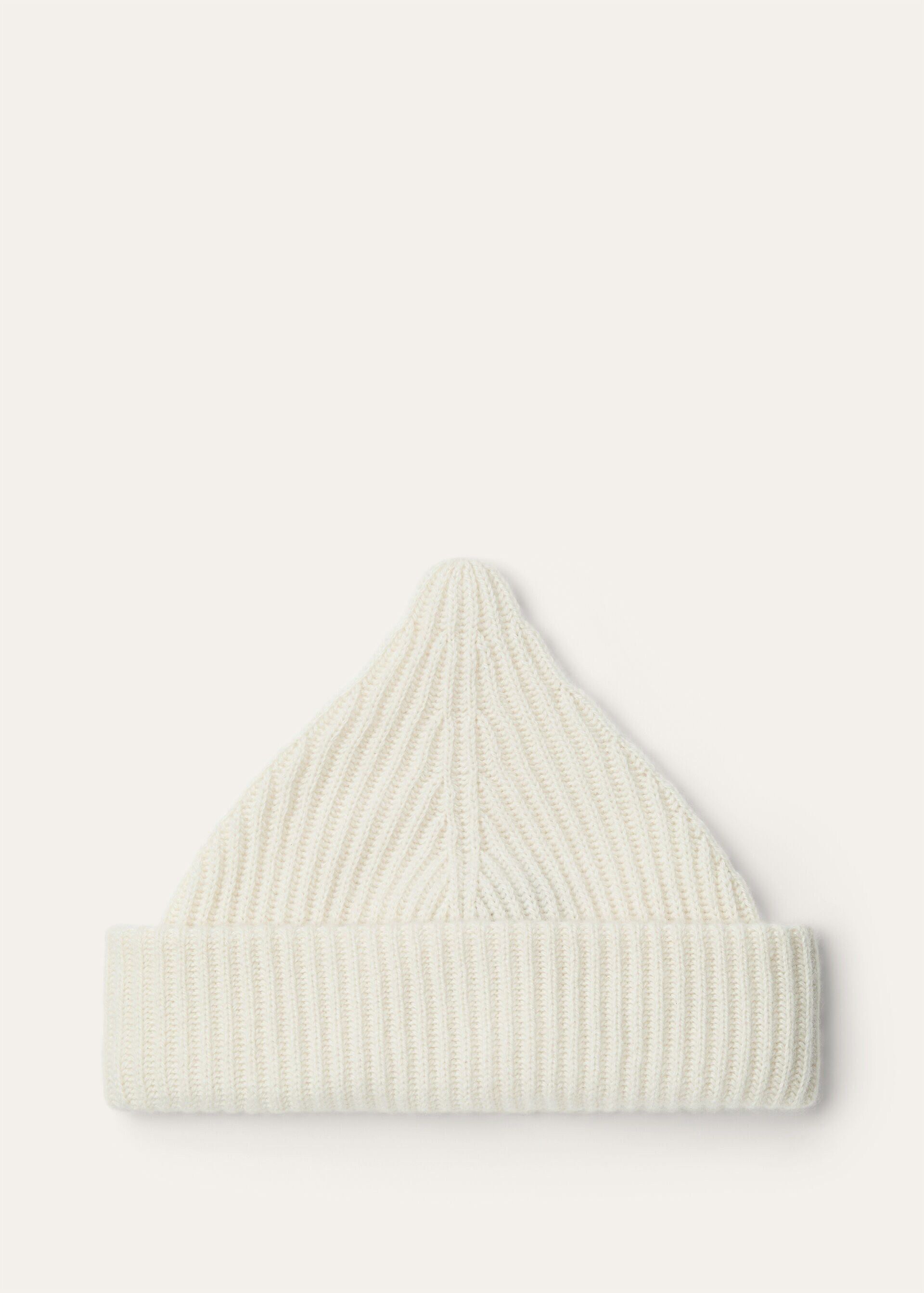 Loro Piana os11x0426 FAQ6437 Size: OS / Juniper Beanie Hat / Cap White Size ONE SIZE - 1 Thumbnail