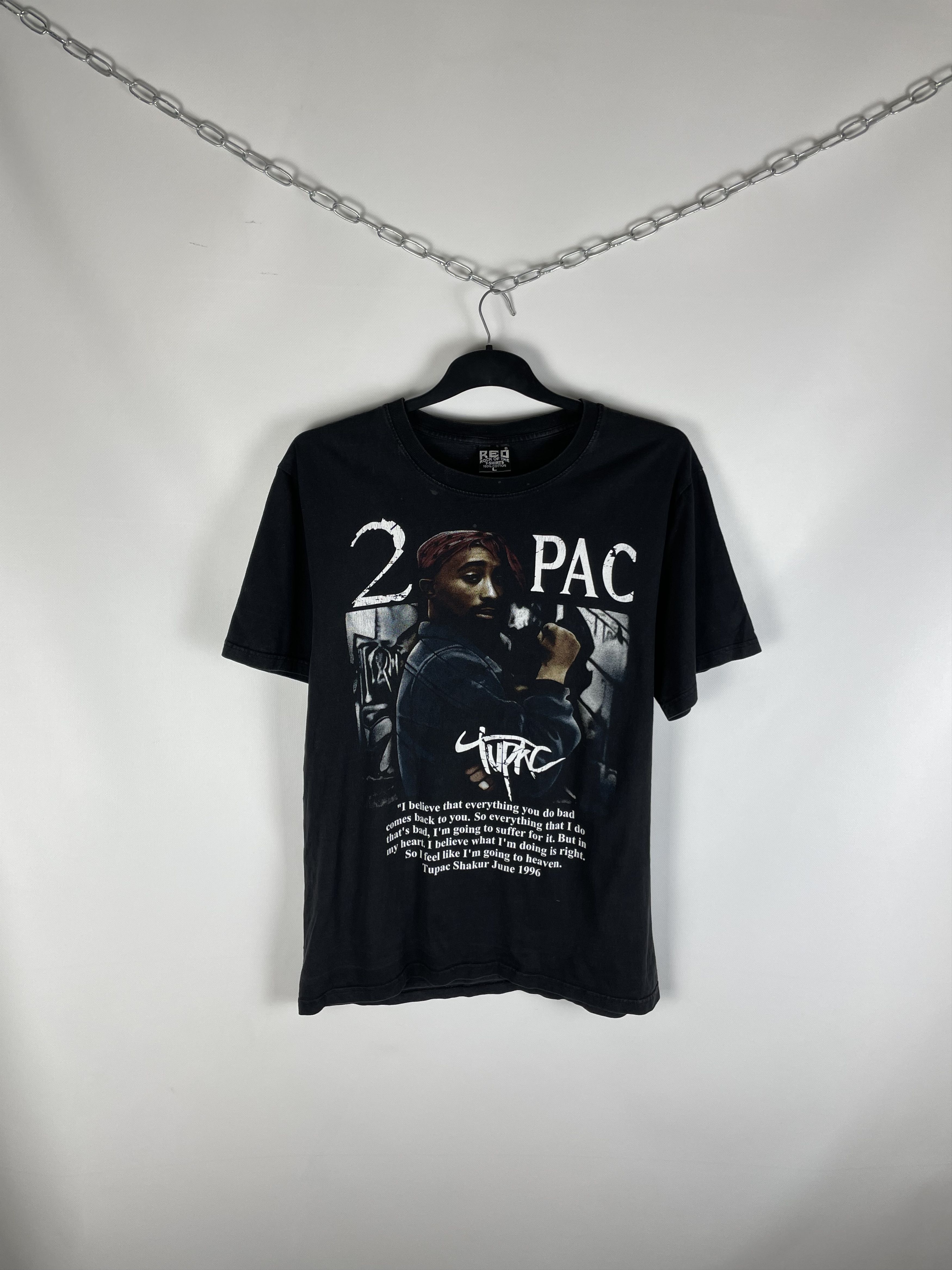 Rap Tees Vintage 2pac tee Size US L / EU 52-54 / 3 - 1 Thumbnail