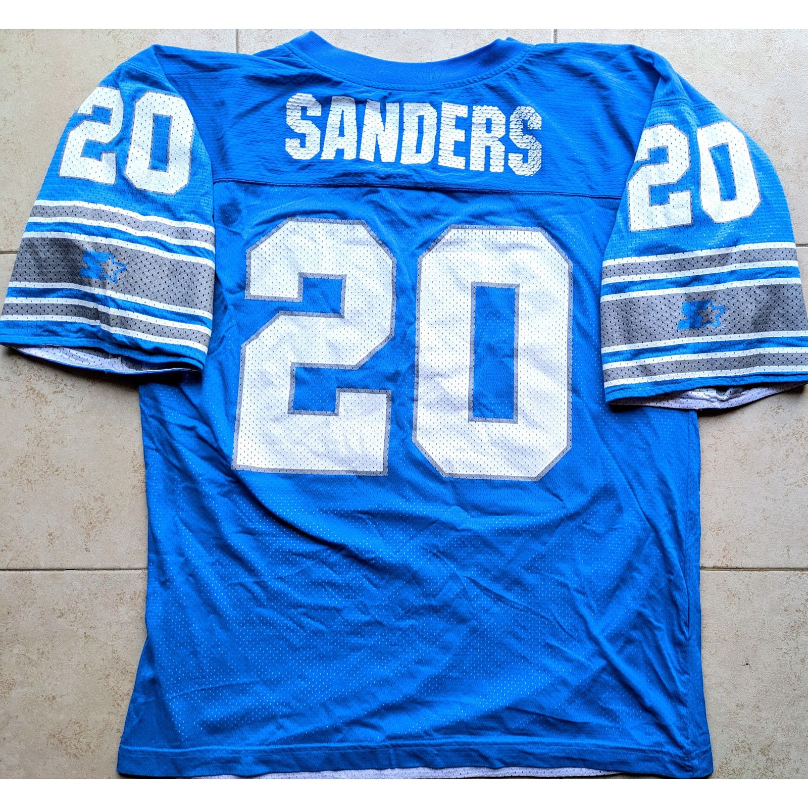 NFL × Starter Barry SANDERS 90s Detroit Lions Reversible jersey NFL vtg Size US L / EU 52-54 / 3 - 3 Thumbnail