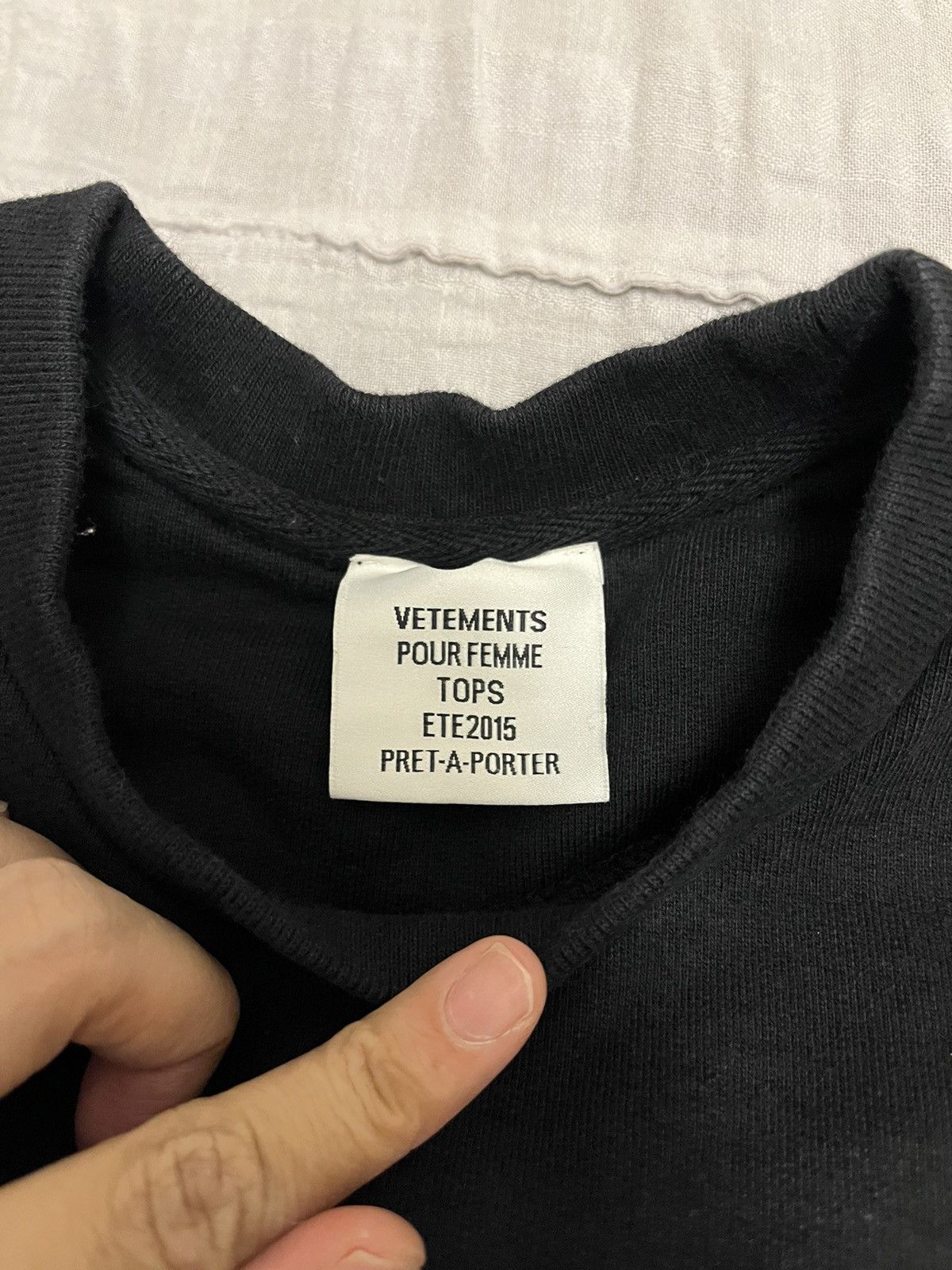 Vetements RARE Demna Vetements FW15 runway deconstructed sweatshirt Size US XS / EU 42 / 0 - 5 Thumbnail