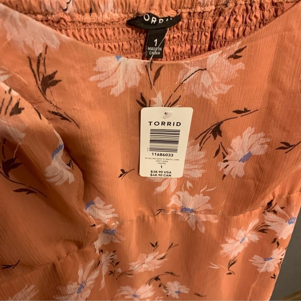 Torrid Torrid Women’s Crop Top Size XS / US 0-2 / IT 36-38 - 2 Thumbnail