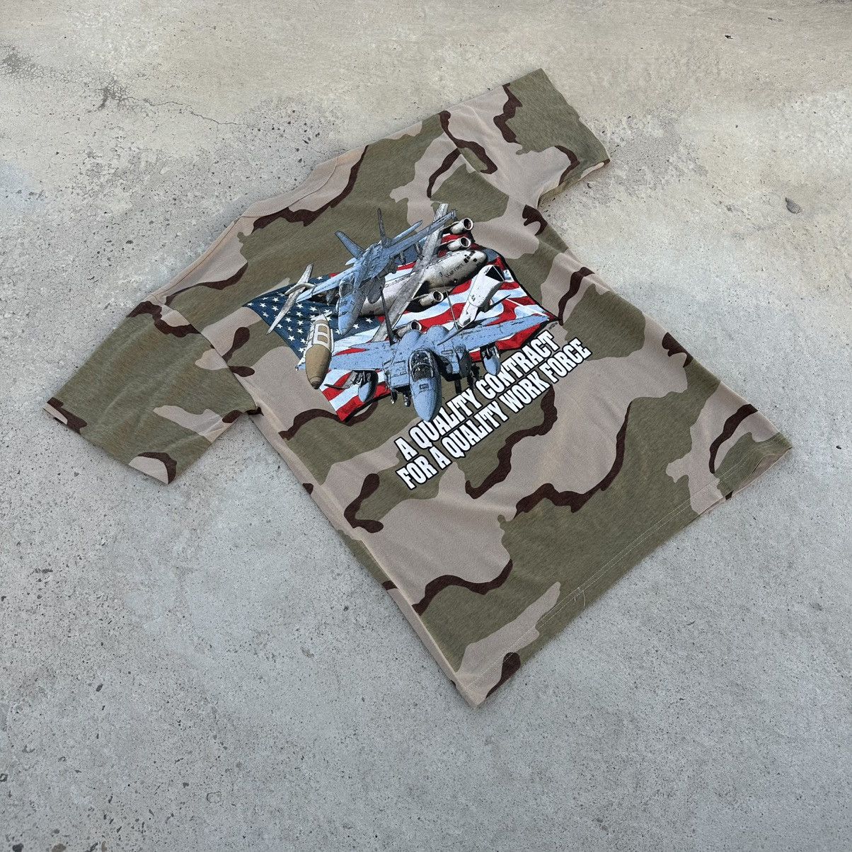 Vintage Desert Camo Us Army 80s 🪖 Size US L / EU 52-54 / 3 - 7 Thumbnail