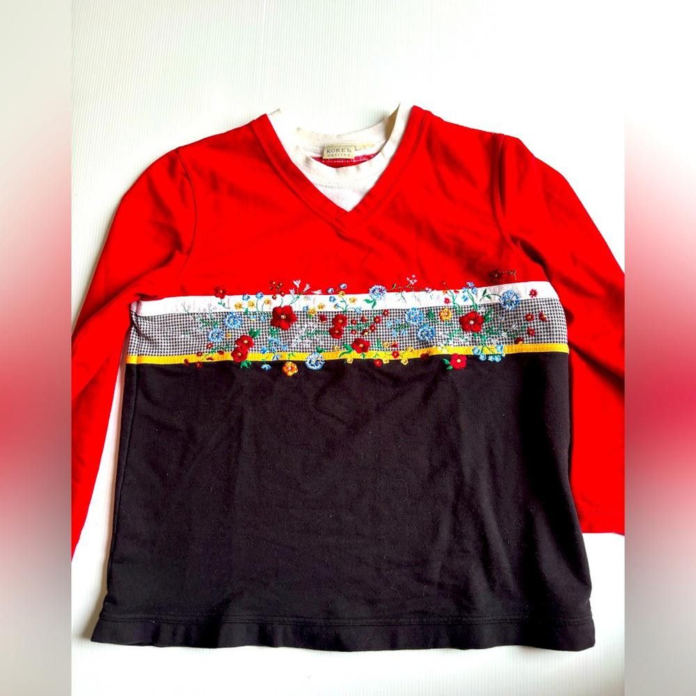 Designer Vintage Koret Long Sleeves Sweater Size XL / US 12-14 / IT 48-50 - 1 Thumbnail