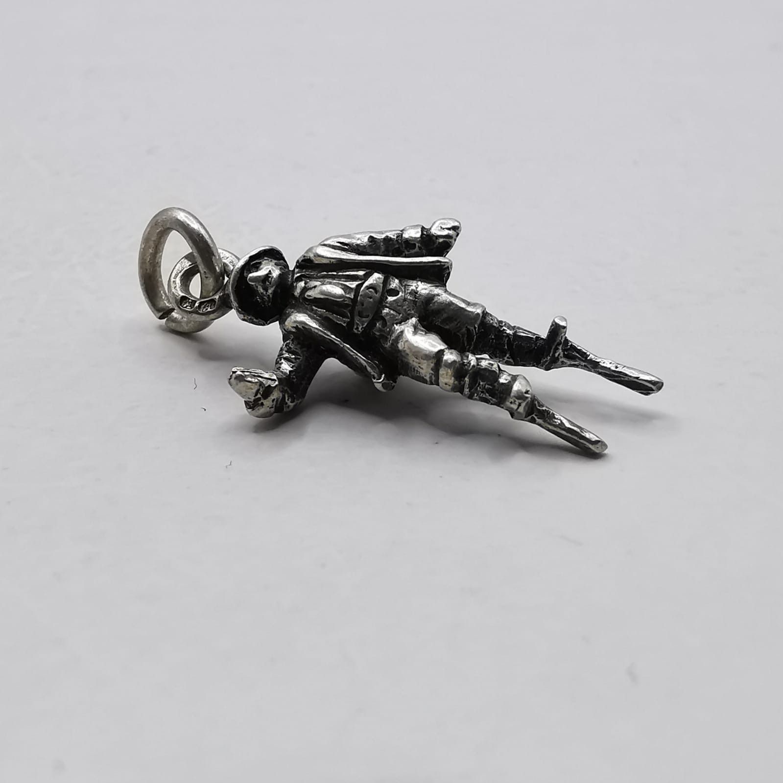Sterling Silver Vintage Pendant Miniature 925 Sterling Silver Jewelry 2,70g Size ONE SIZE - 4 Thumbnail