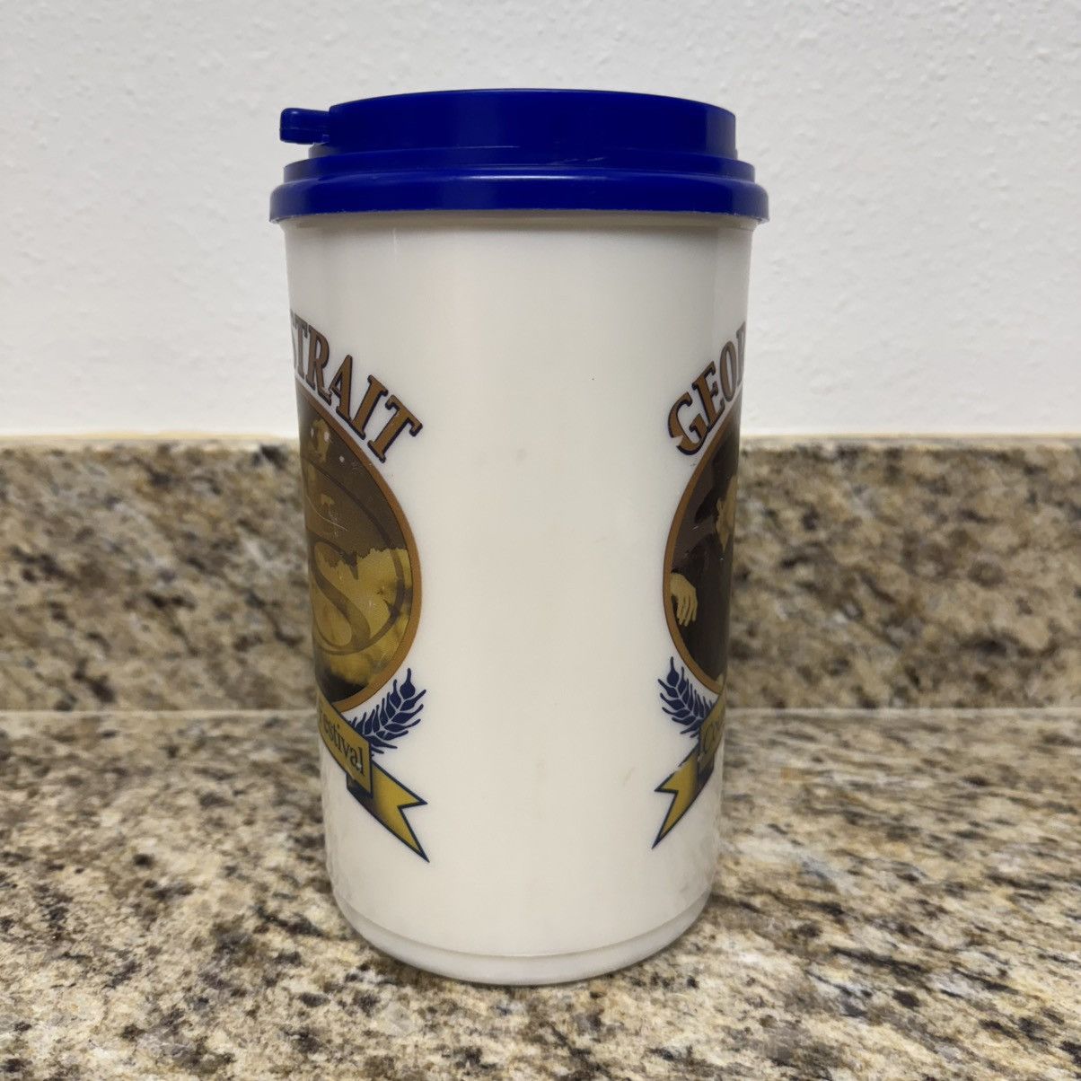 Vintage George Strait Country Festival Whirley Insulated Tumbler Mug Size ONE SIZE - 2 Thumbnail