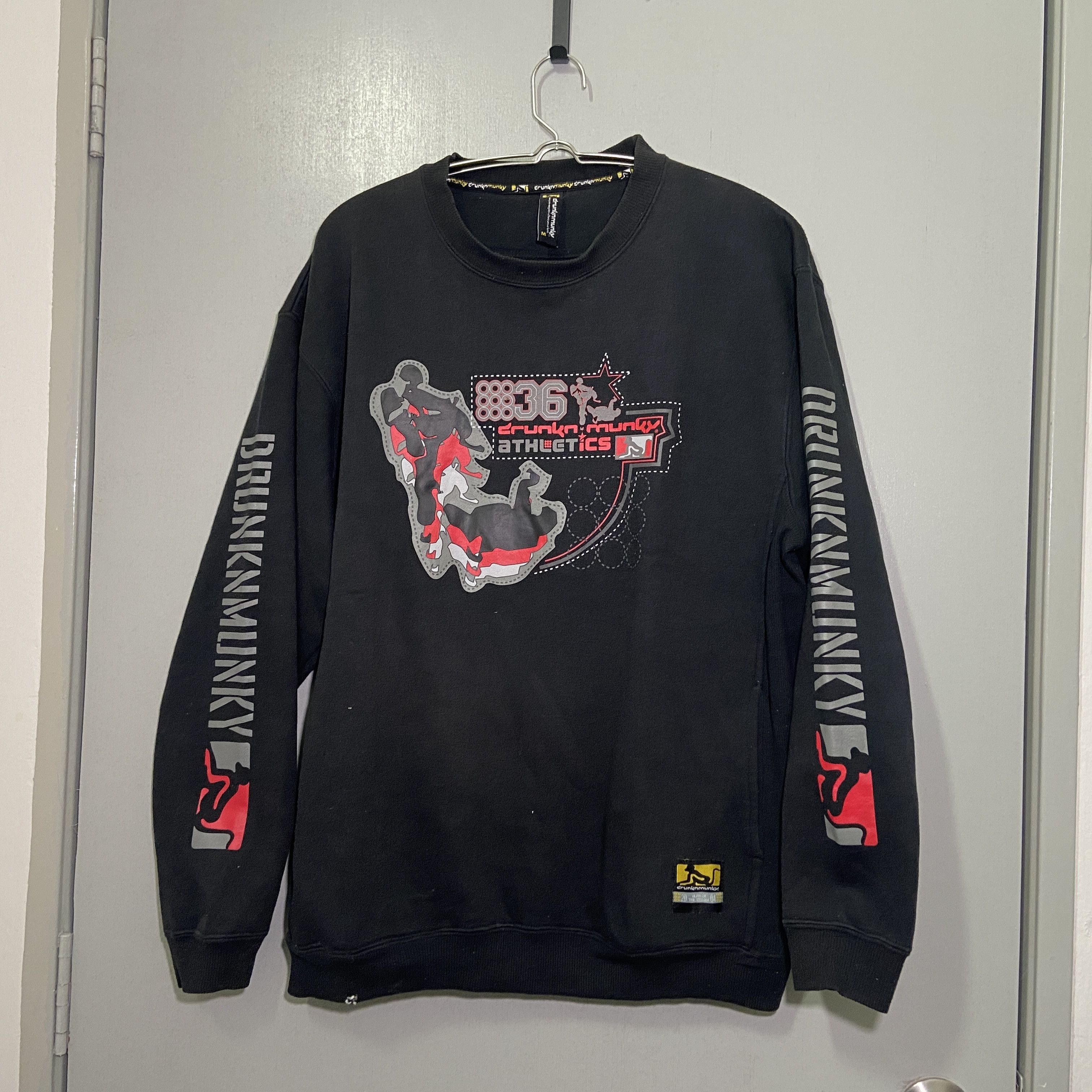 DrunknMunky × Vintage Rare Vintage Drunknmunky Hoodie Sweatshirt Size US M / EU 48-50 / 2 - 1 Thumbnail