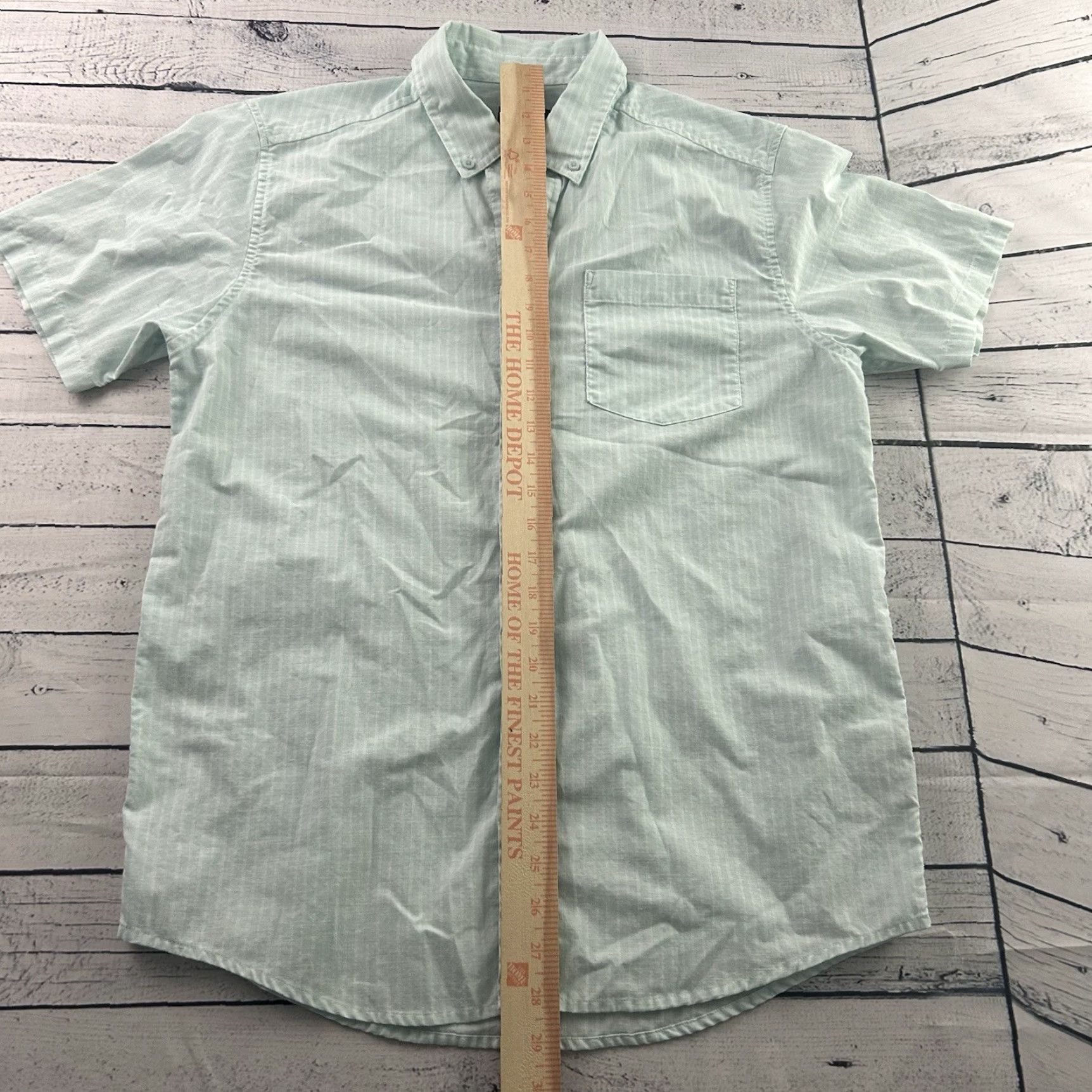 Patagonia Patagonia Shirt Men's Medium Blue Striped Lightweight Bluffside Button Front Short Sleeve Size US M / EU 48-50 / 2 - 3 Thumbnail