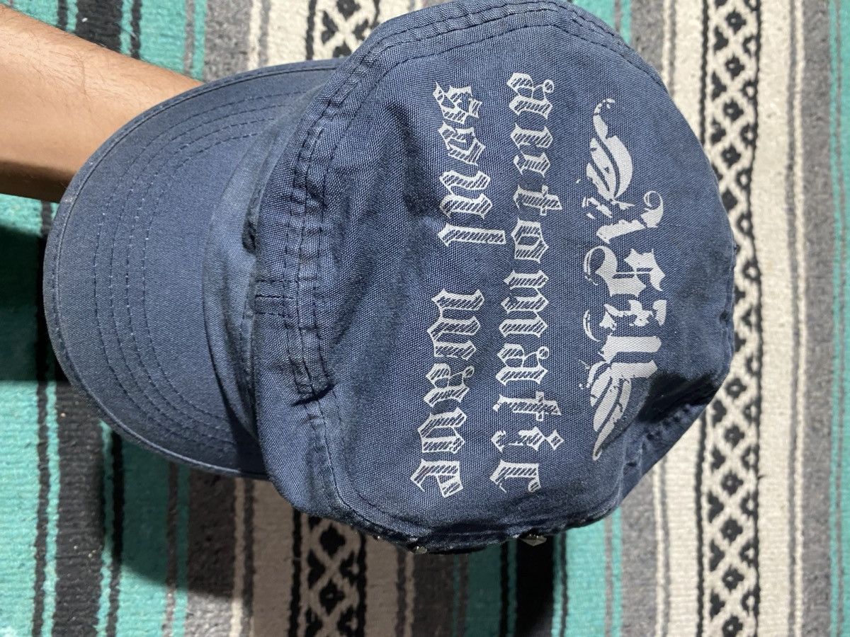 If Six Was Nine × Japanese Brand × Le Grande Bleu (L.G.B.) Y2K Chunglim Skull Poem Patrol Cap Size ONE SIZE - 3 Thumbnail