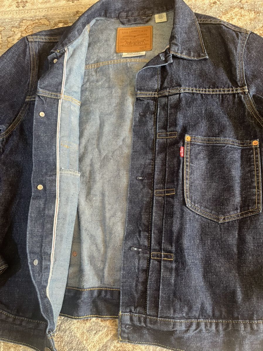 Levi's × Levi's Vintage Clothing LEVIS Big E World War ll Selvedge Denim Jacket M 506XX Size US M / EU 48-50 / 2 - 4 Thumbnail