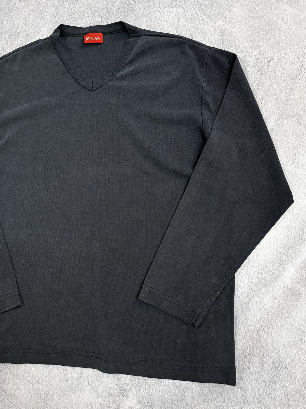 Replay Vintage Y2K Replay logo washed loglsleeve streetwear style Size US M / EU 48-50 / 2 - 3 Thumbnail