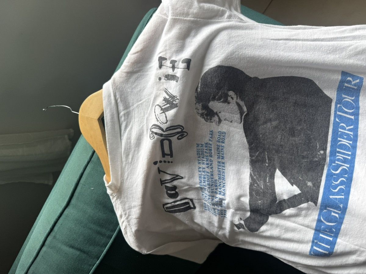 Vintage 1987 David Bowie The Glass Spider Tour Tee Archive
