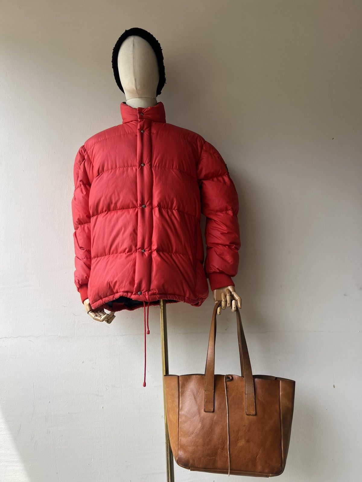 Leather Sot Japan Stains Patina Leather Toto Bag Size ONE SIZE - 8 Thumbnail