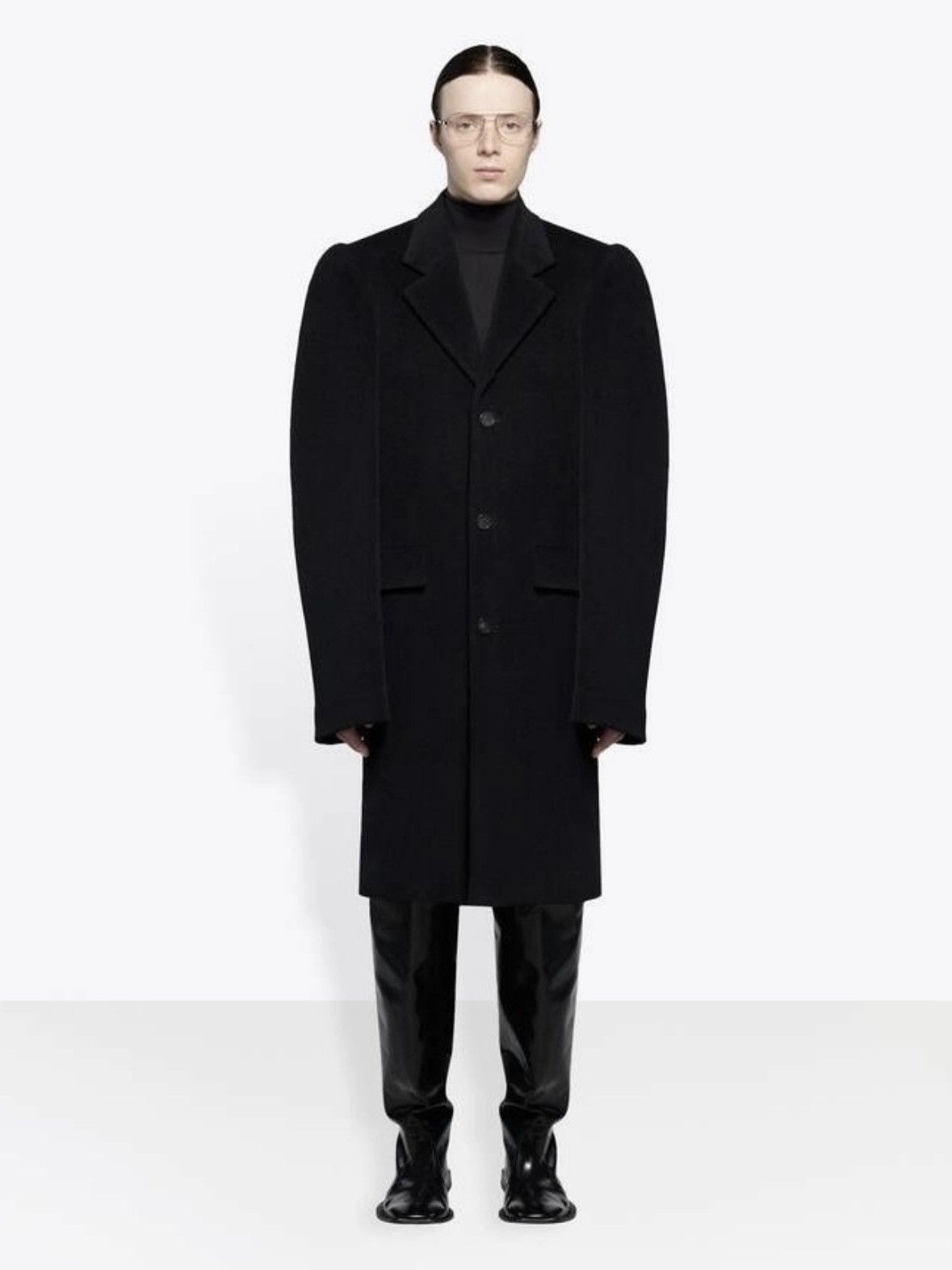 Balenciaga Balenciaga Winter 20 Runway Steroid SB Coat Size US S / EU 44-46 / 1 - 1 Thumbnail