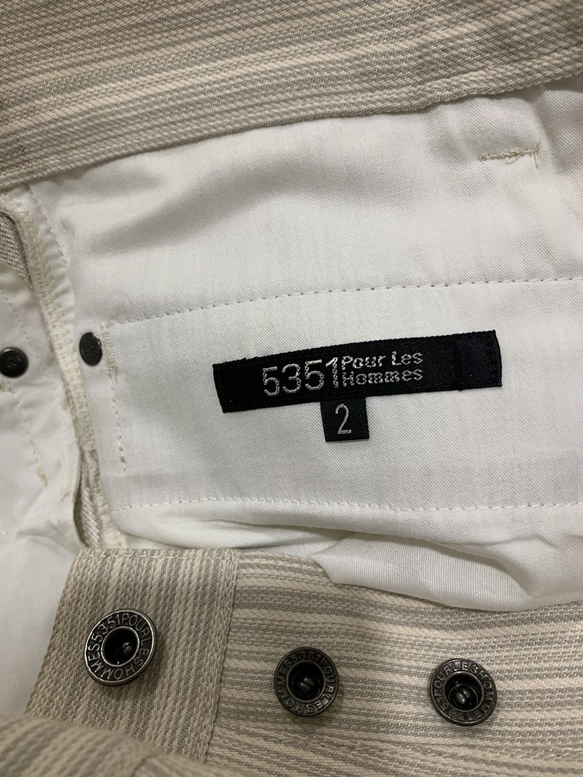 5351 POUR LES HOMMES Flare 5351 pour les hommes flared jeans striped 4 Stitching Size US 30 / EU 46 - 7 Thumbnail