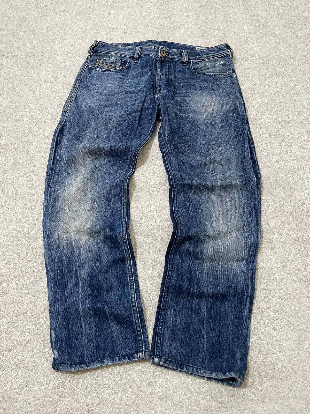 Diesel Diesel Zatiny Vintage Denim Rare Faded Button Fly Y2K Japan Size US 32 / EU 48 - 1 Thumbnail