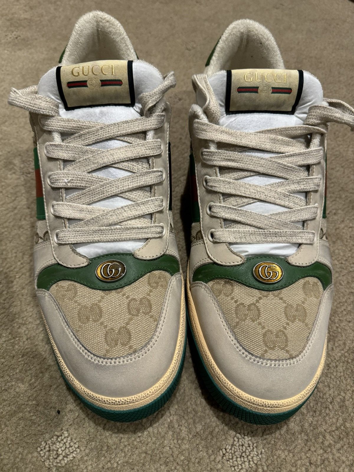 Gucci Men's Screener GG trainer Size US 11.5 / EU 44-45 - 1 Thumbnail