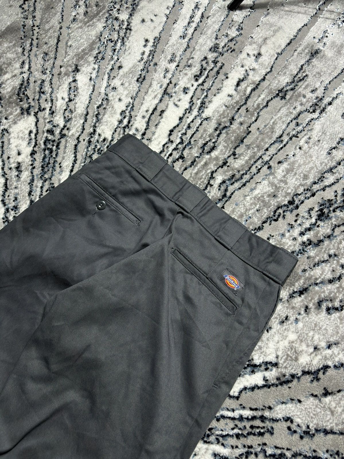 Dickies × Vintage Vintage Dickies 874 Grey Drip Baggy Y2K Skater Work Pants Size US 28 / EU 44 - 2 Thumbnail