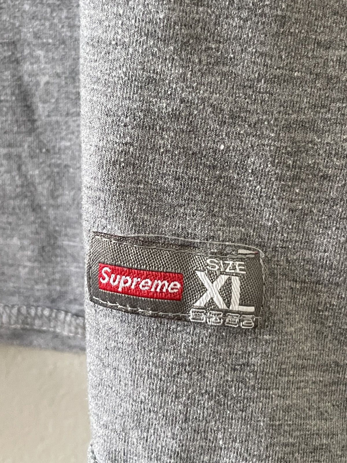 Supreme Vintage Supreme Athletic Heather Greyv Tee Size US XL / EU 56 / 4 - 3 Thumbnail