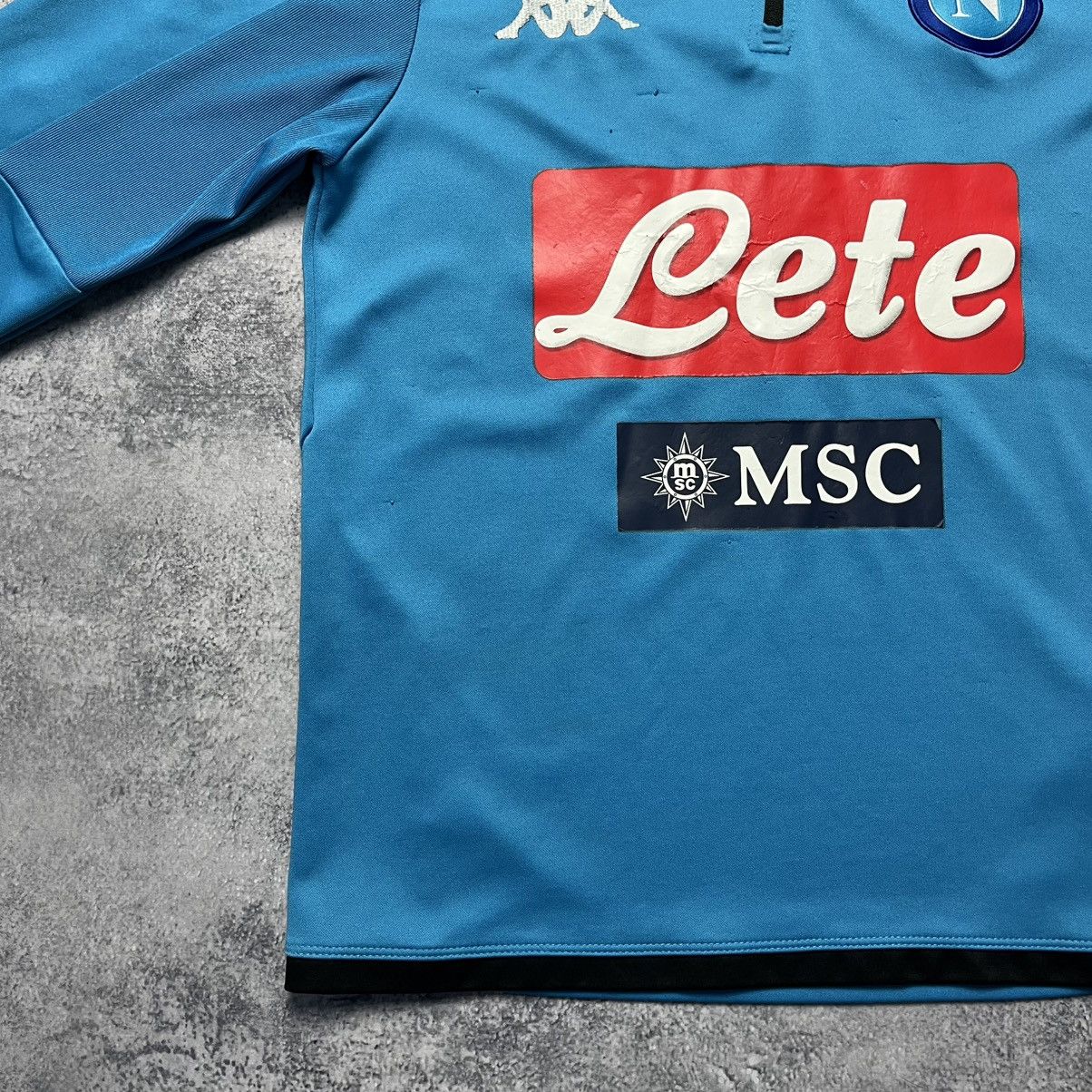 Kappa Kappa Napoli 2019/2020 Home Soccer Longsleeve Jersey Size US S / EU 44-46 / 1 - 9 Thumbnail