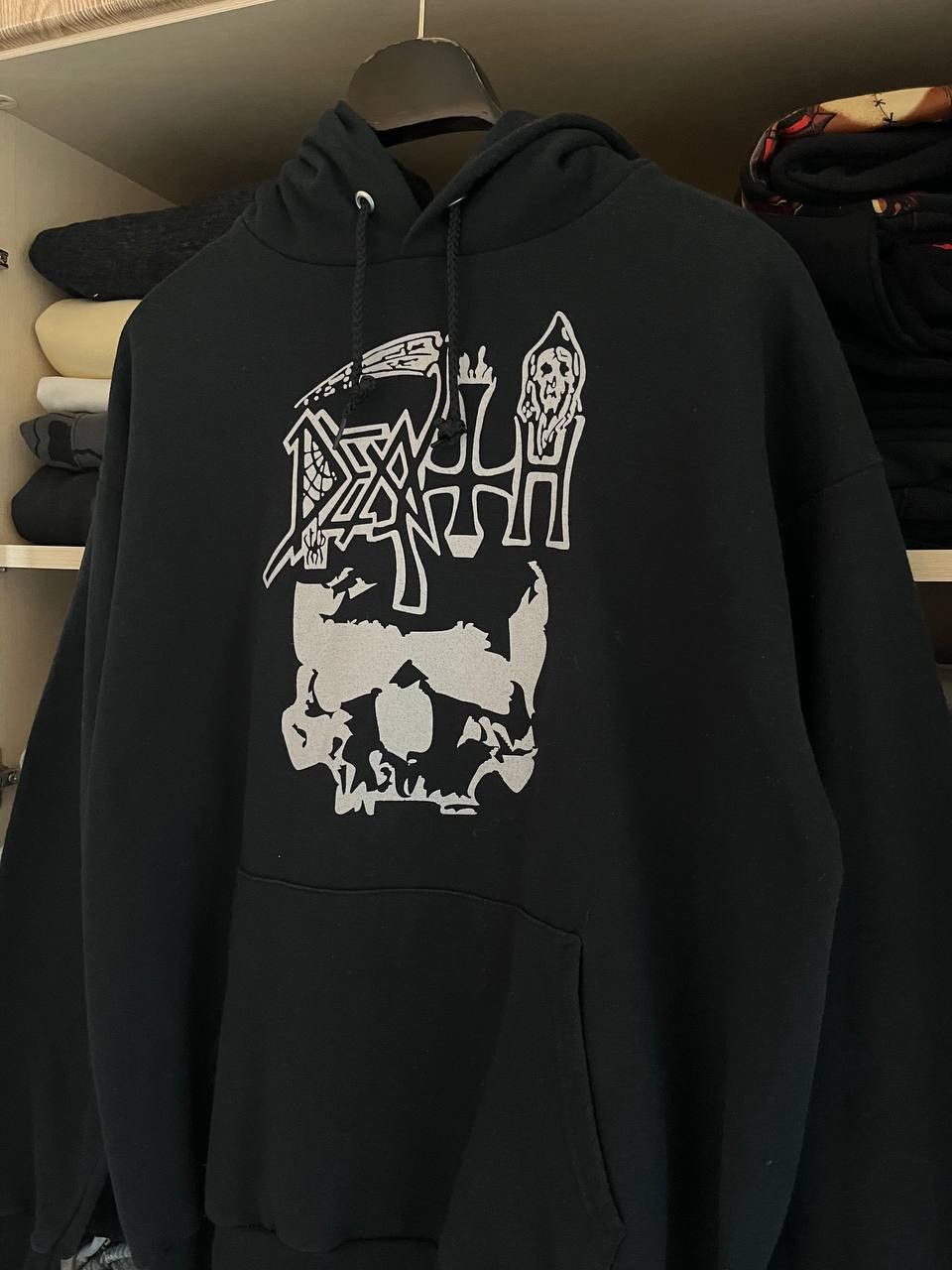 Band Tees Death Human Vintage 00s Y2K Metal Band Hoodie Size US L / EU 52-54 / 3 - 4 Thumbnail