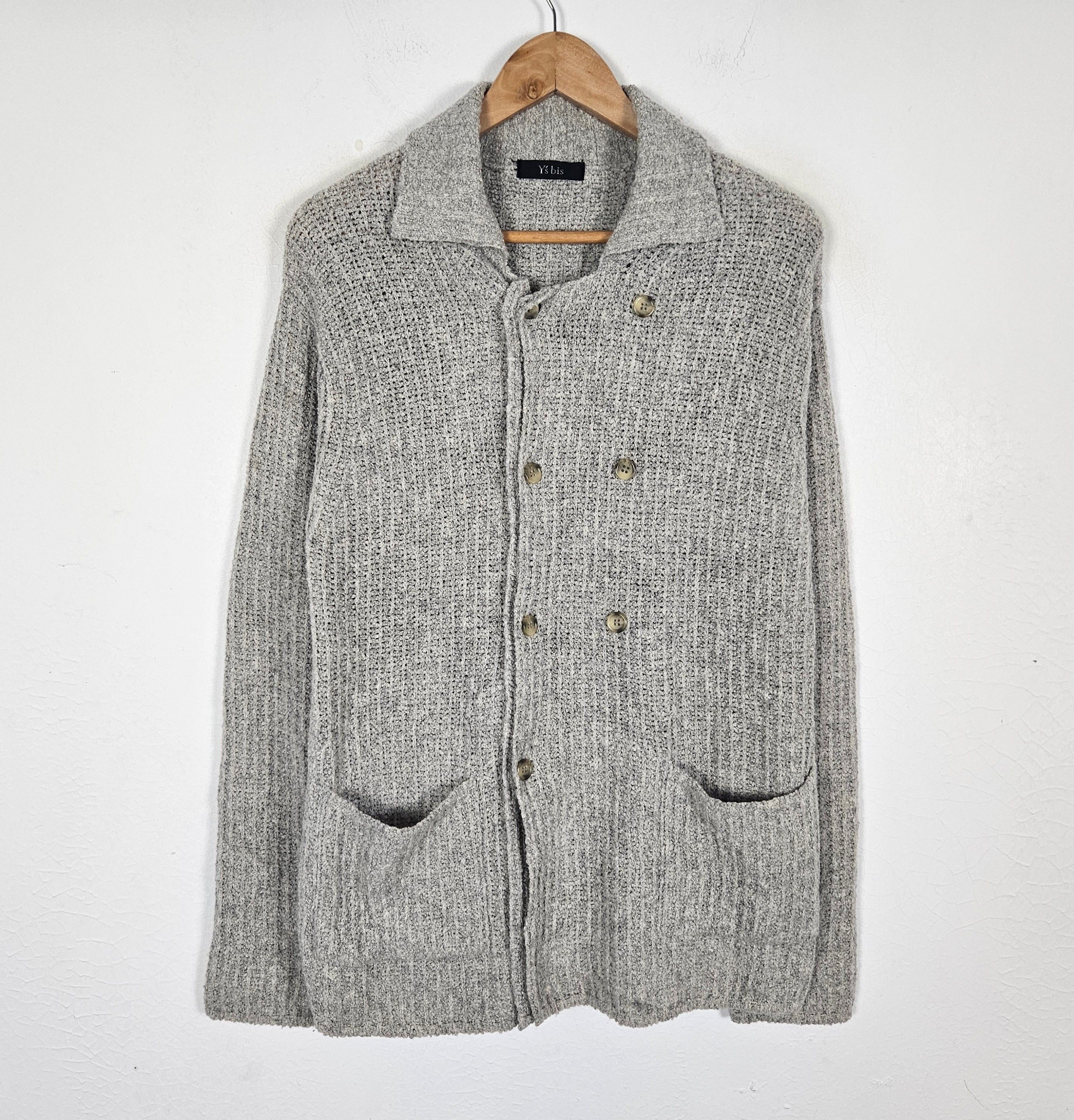 Yohji Yamamoto Y's Bis yohji Yamamoto knit shirt Size US M / EU 48-50 / 2 - 2 Thumbnail