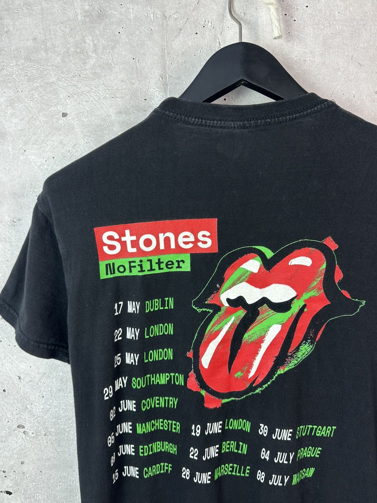 The Rolling Stones The Rolling Stones No Filter Tour Black Printed T-shirt Size US M / EU 48-50 / 2 - 6 Thumbnail