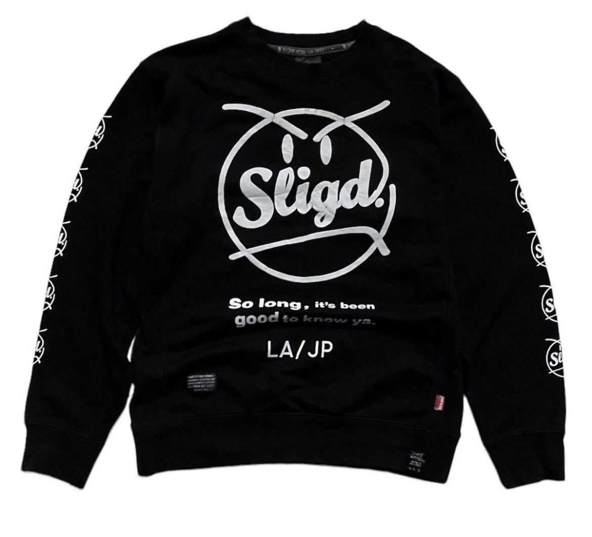 Japanese Brand Bone Soul Sligd LA 1977 Sweatshirt Size US L / EU 52-54 / 3 - 1 Thumbnail