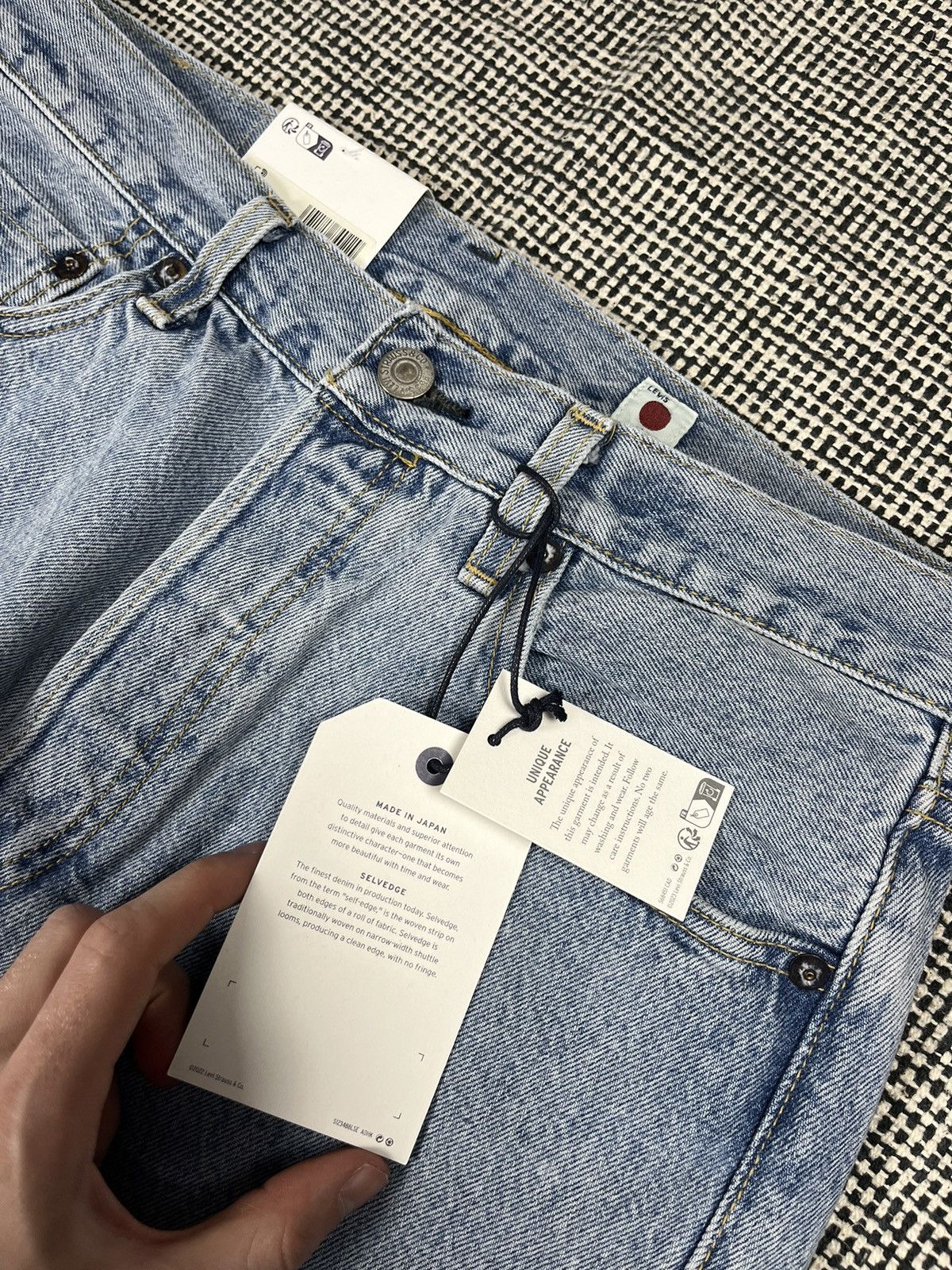 Levi's Made & Crafted Levi’s 501 made & crafted made in Japan sashiko jeans Size US 30 / EU 46 - 5 Thumbnail