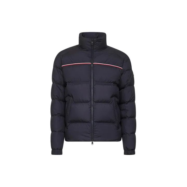 Moncler Moncler Bouvaque Short Striped Goose Down Jacket Size US XXL / EU 58 / 5 - 1 Thumbnail