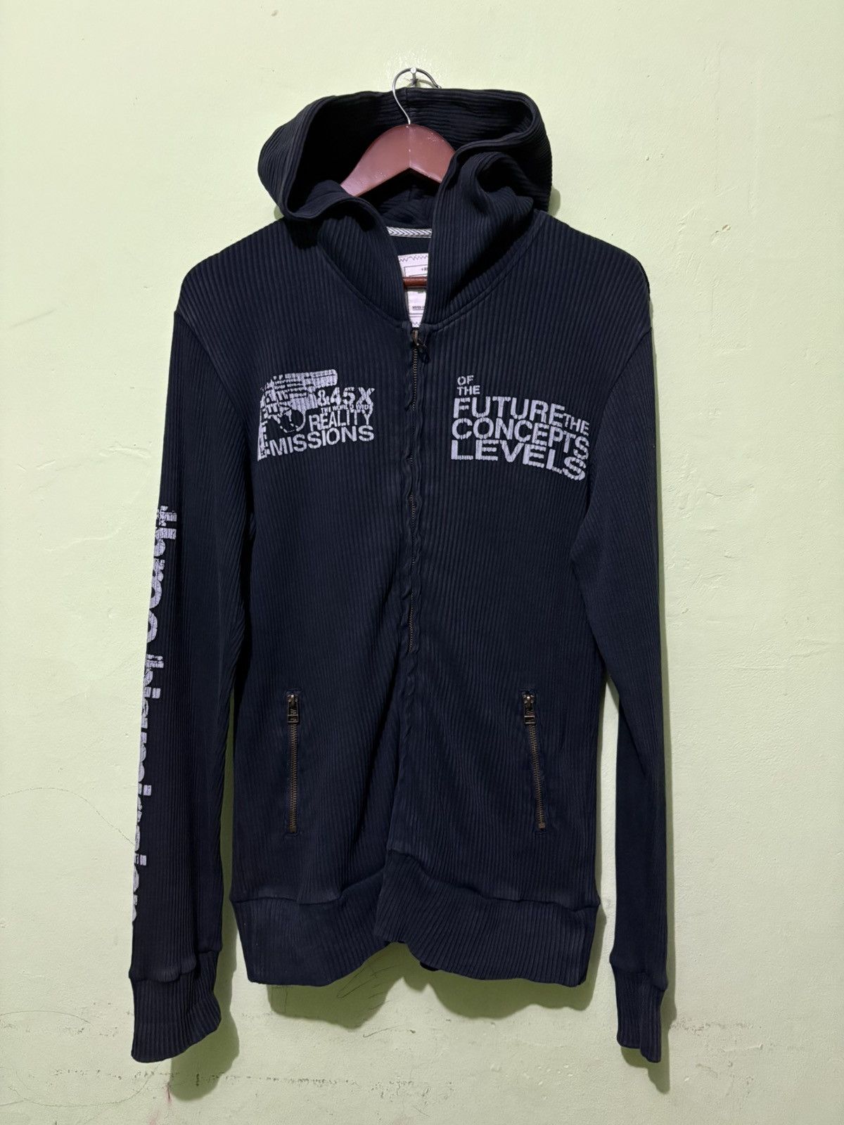 Other 4th Generate Streetwear Corduroy Black Hoodie Big Logo Size US L / EU 52-54 / 3 - 1 Thumbnail