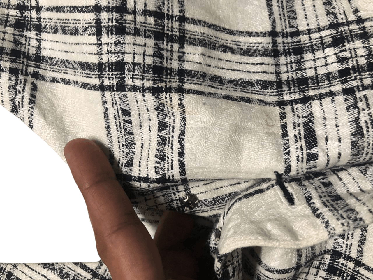 Christian Dior Monsieur × Dior Christian Dior Tartan No Collar Short Sleeve Coat Jacket Size M / US 6-8 / IT 42-44 - 10 Thumbnail