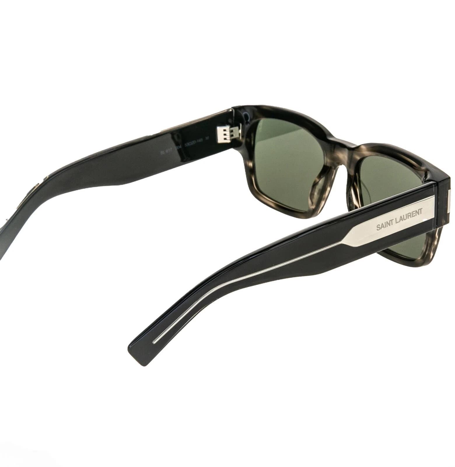 Yves Saint Laurent SAINT LAURENT Naked Wirecore 617 YSL SL617 004 Gray Sunglass Size ONE SIZE - 2 Thumbnail