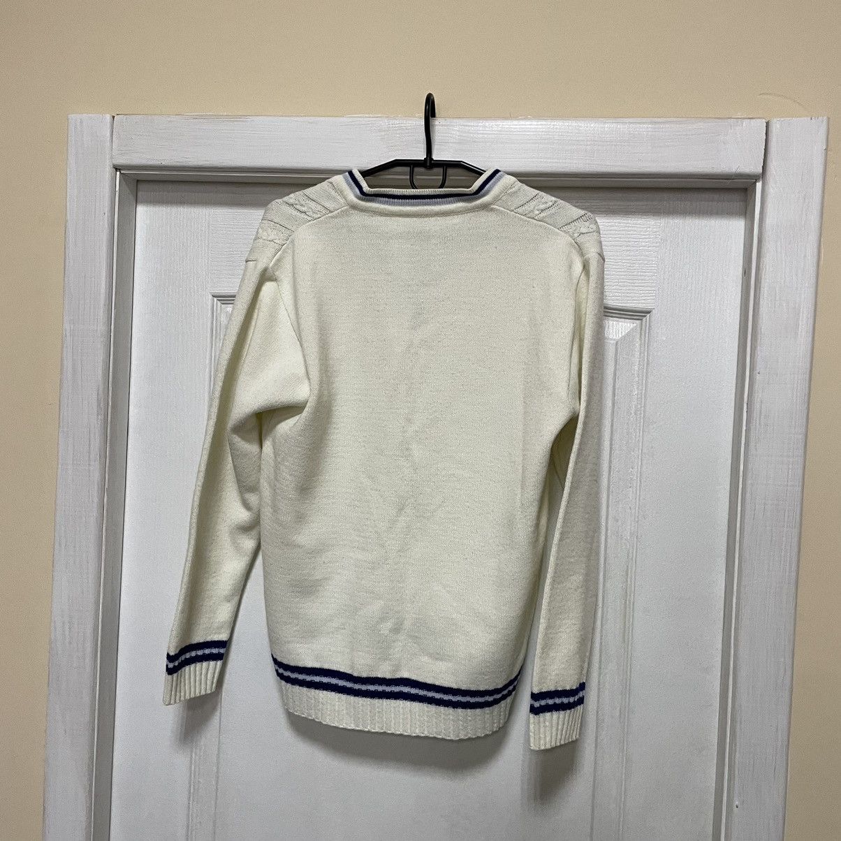 Fred Perry × Vintage Vintage Fred Perry Knit Wool Sweater cardigan old money rrl Size US S / EU 44-46 / 1 - 5 Thumbnail