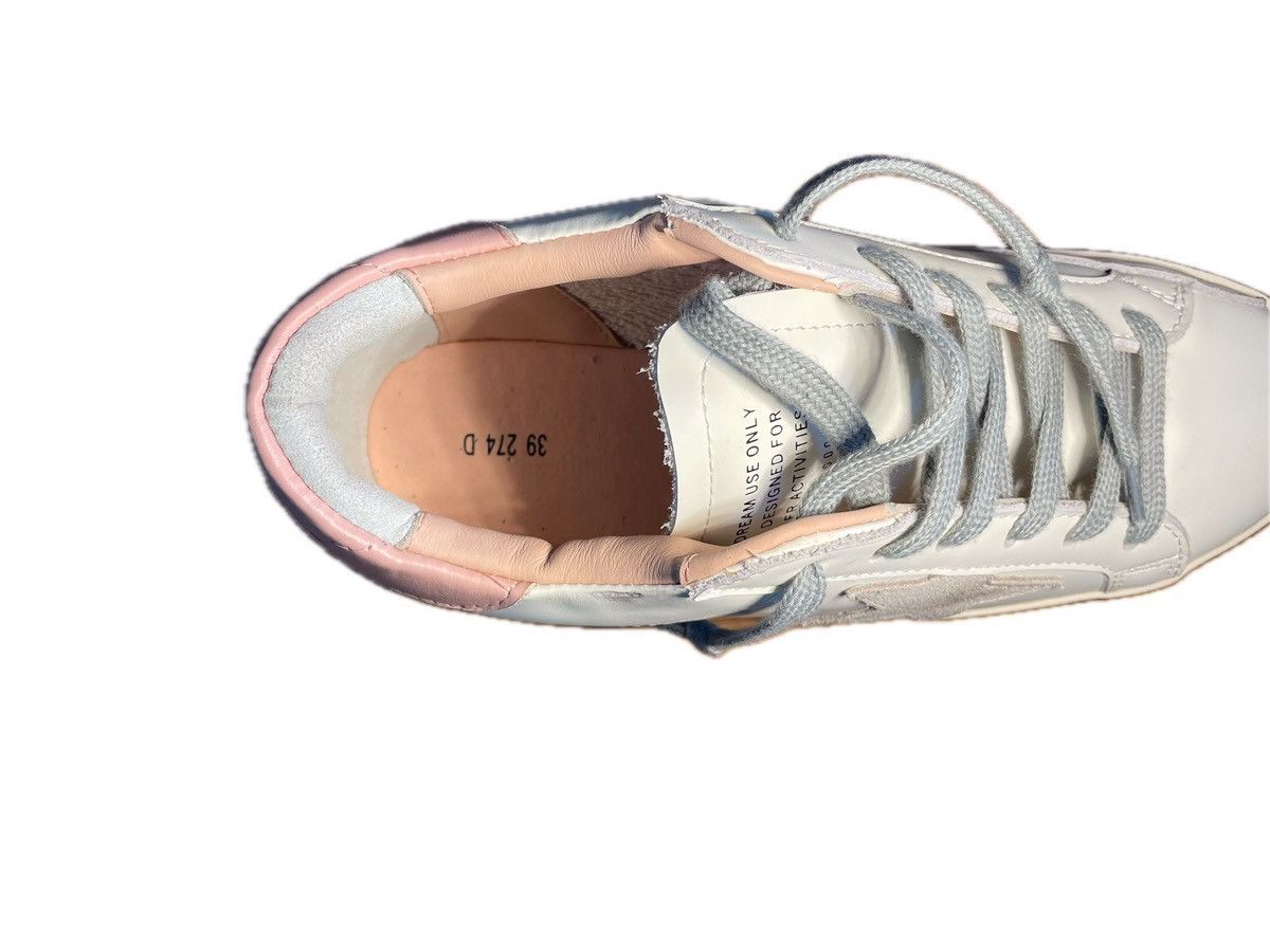 Golden Goose Weiß/Rosa Golden Goose Sneaker Size US 8 / IT 38 - 9 Thumbnail