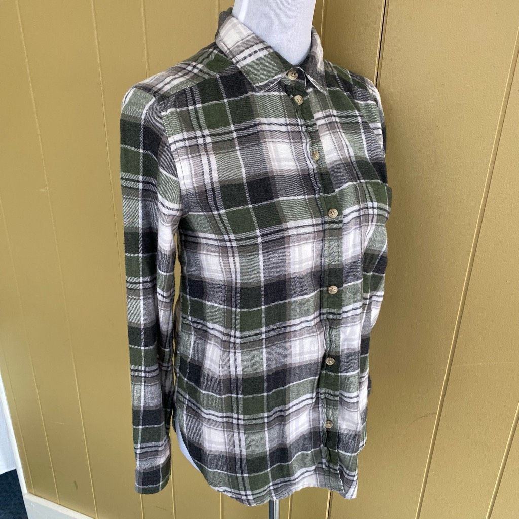 American Eagle Outfitters American eagle women S ahh-mazingly soft boyfriend fit butto Size S / US 4 / IT 40 - 5 Thumbnail