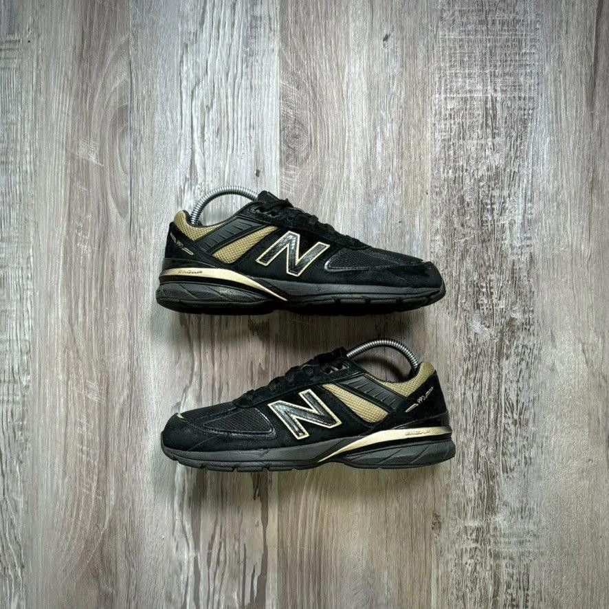 New balance 990v5 “Triple Black Gold” New Balance New balance 990v5 “Triple Black Gold” | Grailed main image 3