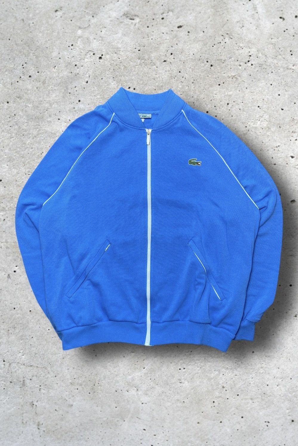 Lacoste Lacoste Vintage Zipper Vest Weste Hoodie L Baby Blue Men‘s Size US L / EU 52-54 / 3 - 6 Thumbnail