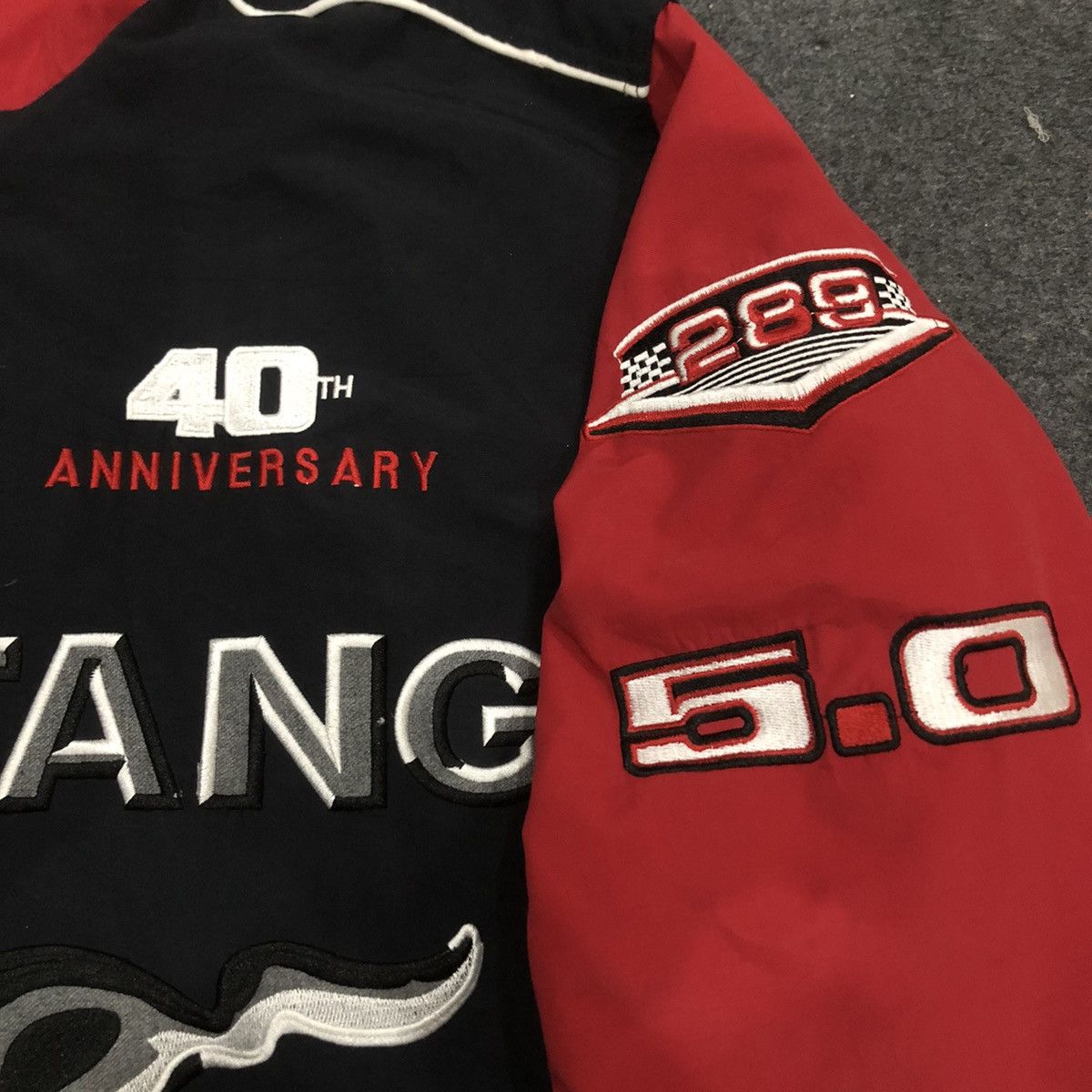 Ford × Mustang × Vintage vintage racing jacket mustang Anniversary made in rusia Size US XL / EU 56 / 4 - 4 Thumbnail