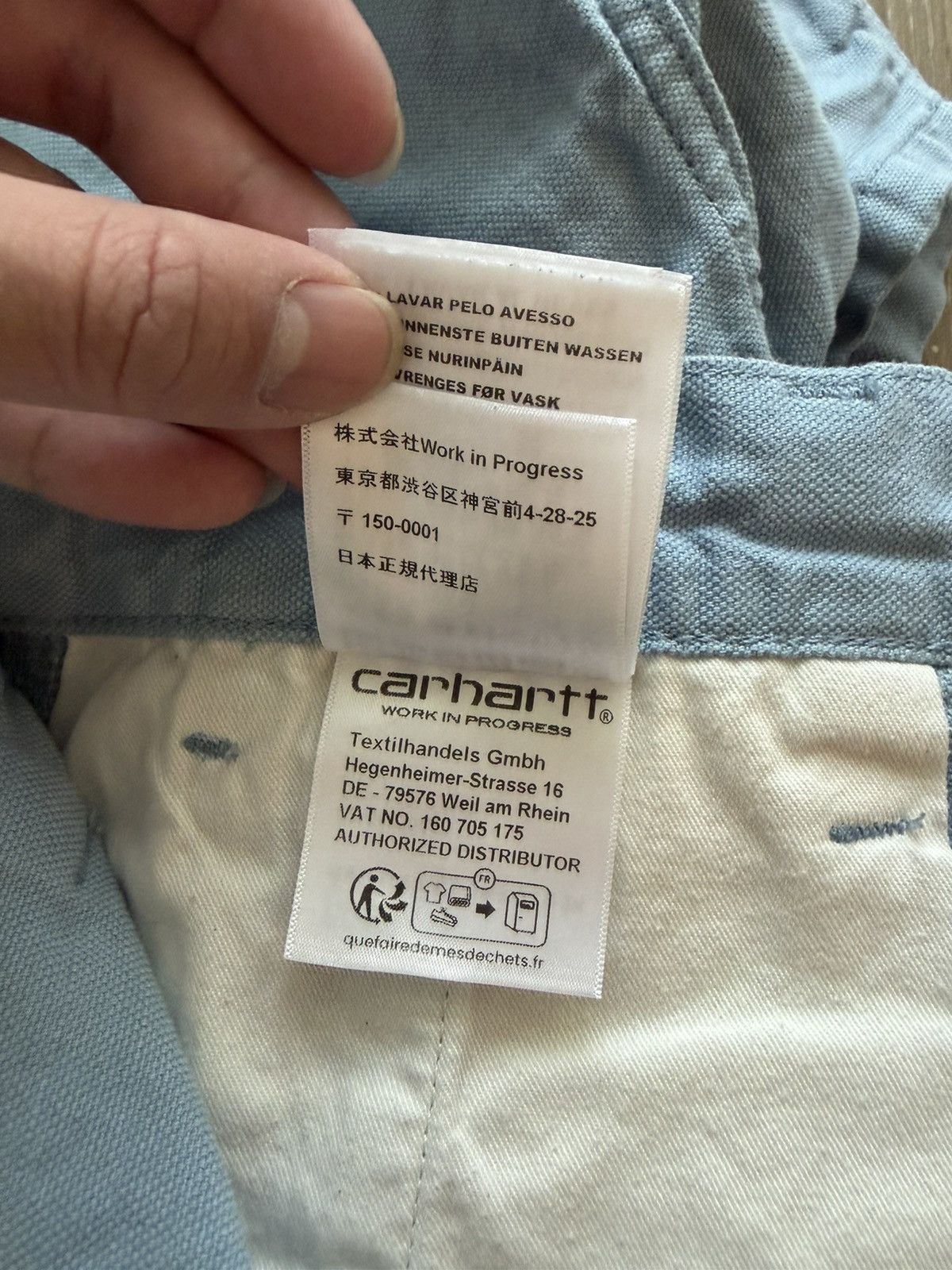 Carhartt Wip Walter Single Knee Short Size US 31 - 6 Thumbnail