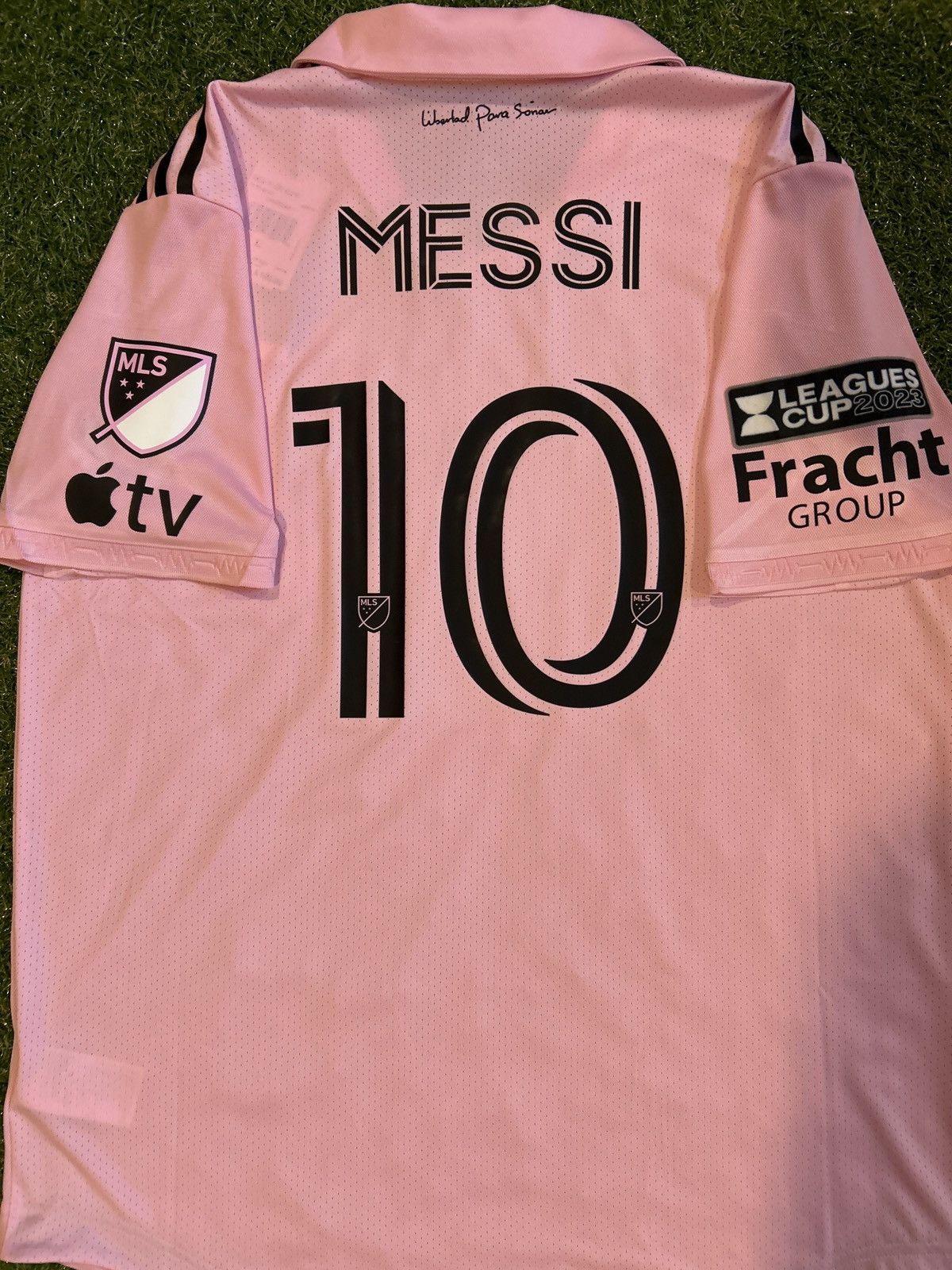 Adidas 23/24 Inter Miami FC Messi Home Shirt Size US L / EU 52-54 / 3 - 1 Thumbnail