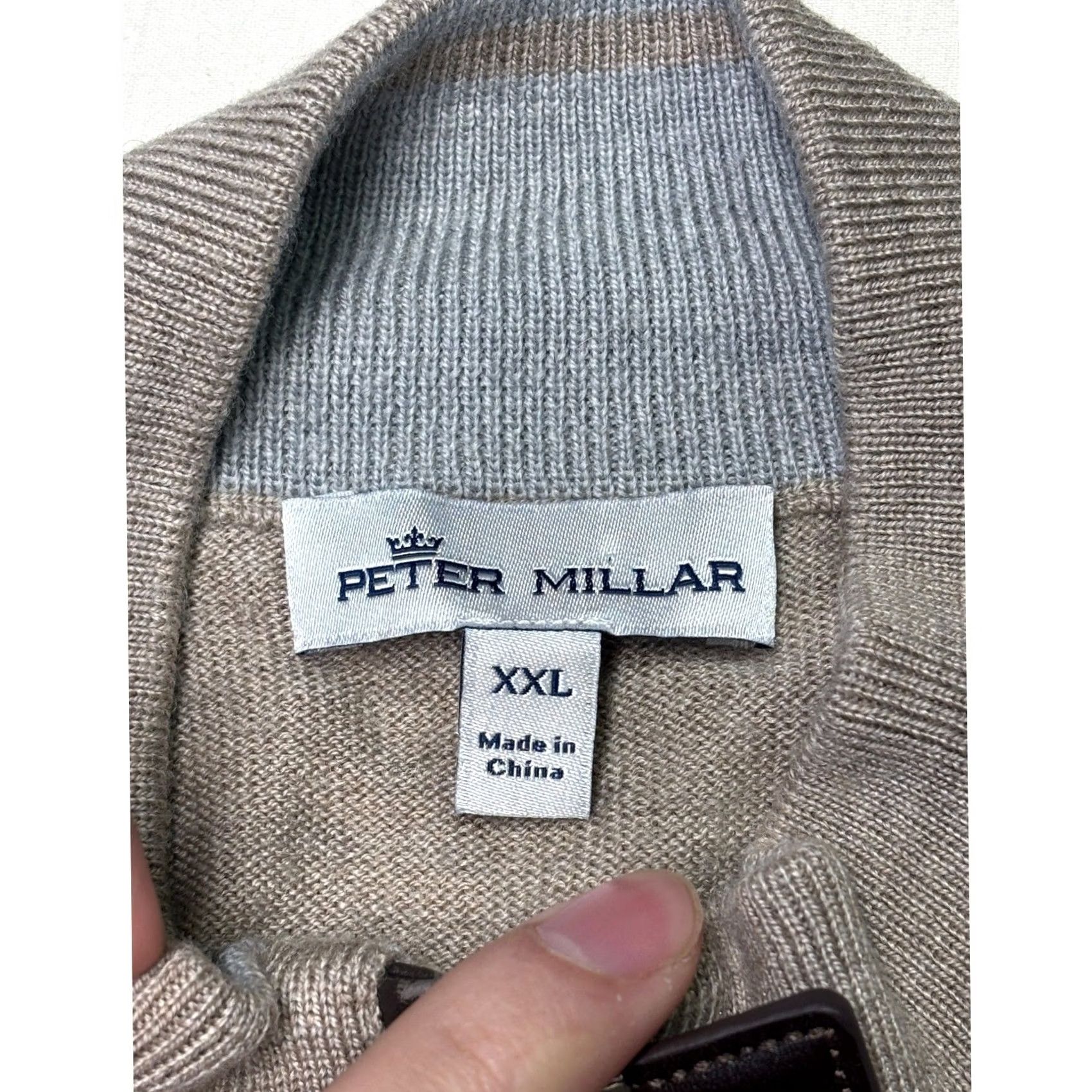 Peter Millar VINTAGE? No — Peter Millar Sweater Shirt? (Note: This item is not vintage, but per rules, omit "VINTAGE" if not applicable.) Size US XXL / EU 58 / 5 - 2 Thumbnail