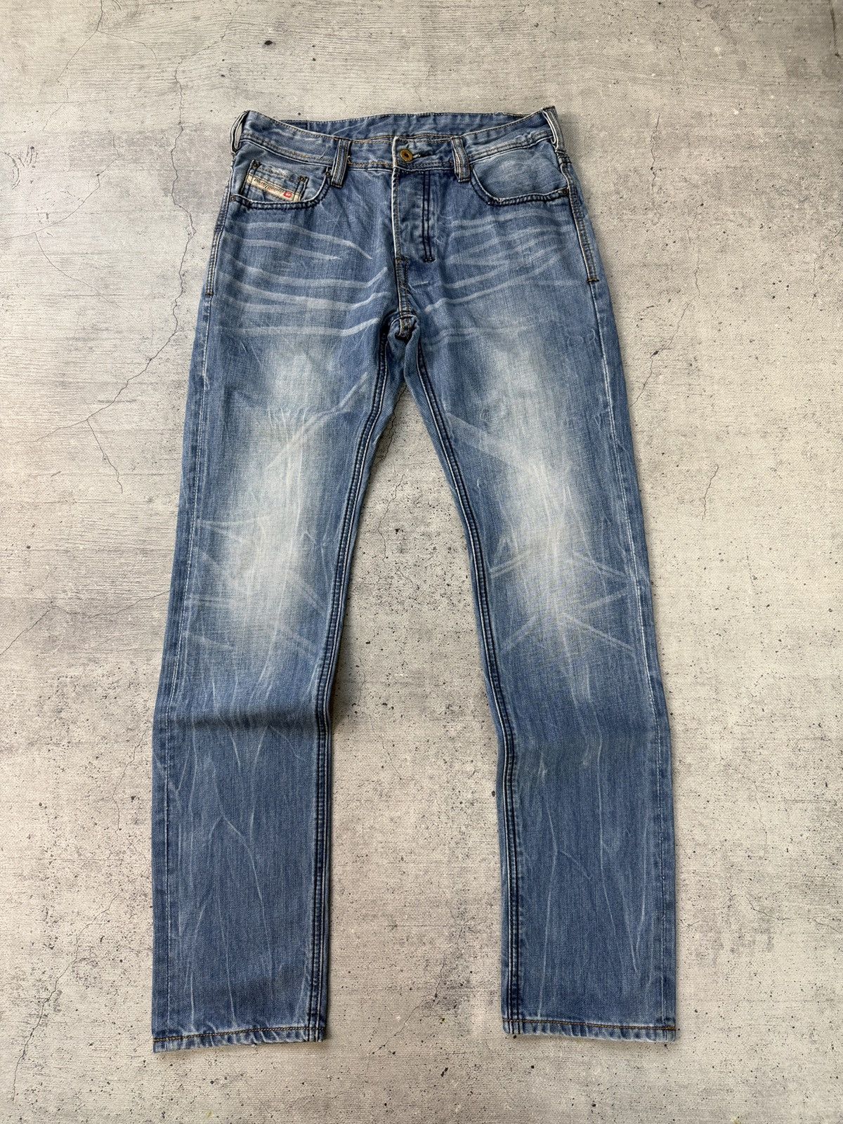 Diesel Vintage Diesel Jeans Distressed Faded Flared Wide Baggy Y2K Size US 32 / EU 48 - 1 Thumbnail
