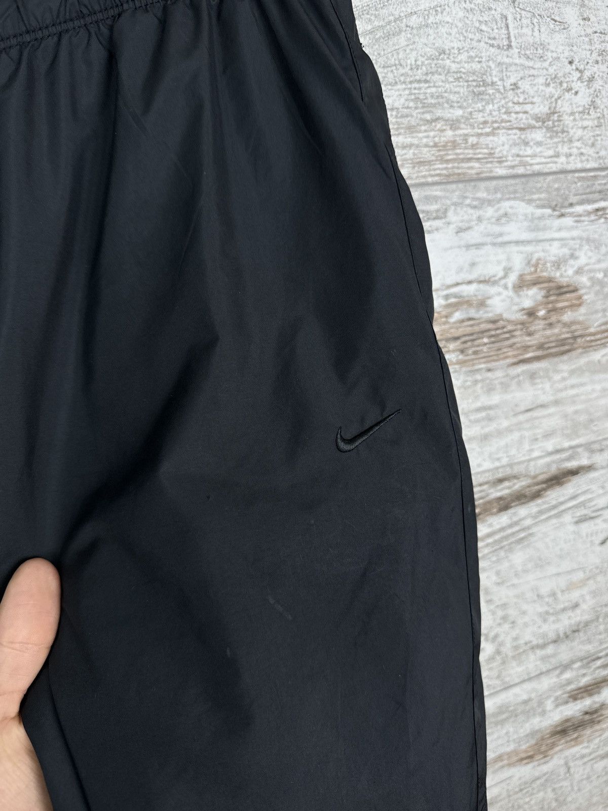 Nike Mens Vintage Nike swoosh drill pants y2k sweatpants nylon Size US 34 / EU 50 - 4 Thumbnail